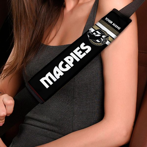 Personalized Collingwood FC Seat Belt Cover 2PCS - TANTN 1471