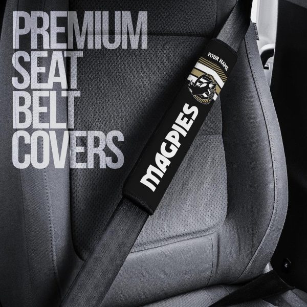 Personalized Collingwood FC Seat Belt Cover 2PCS - TANTN 1471