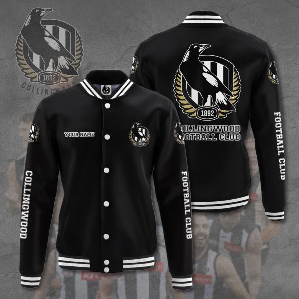 Personalized Collingwood FC Varsity Jacket - VANDH 272