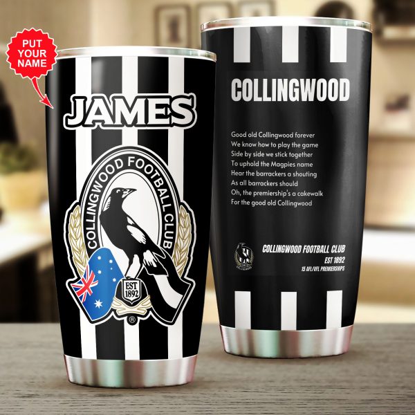 Personalized Collingwood FC Tumbler Cup - VANDH 268