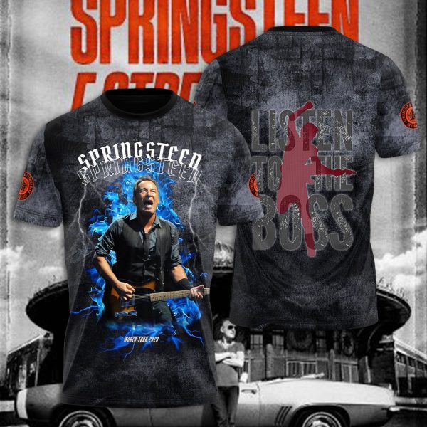 Bruce Springsteen 3D Apparel - NGHIAVT 0363