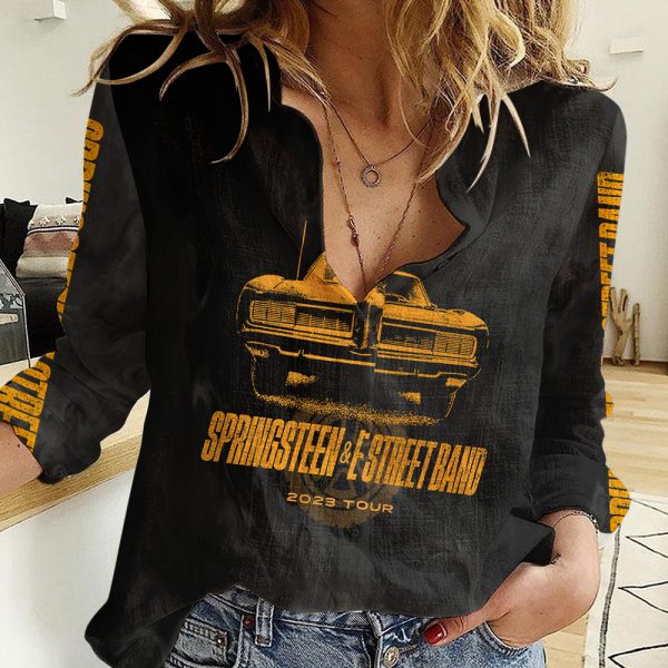 Bruce Springsteen 3D Linen Shirt - TANTN 1352