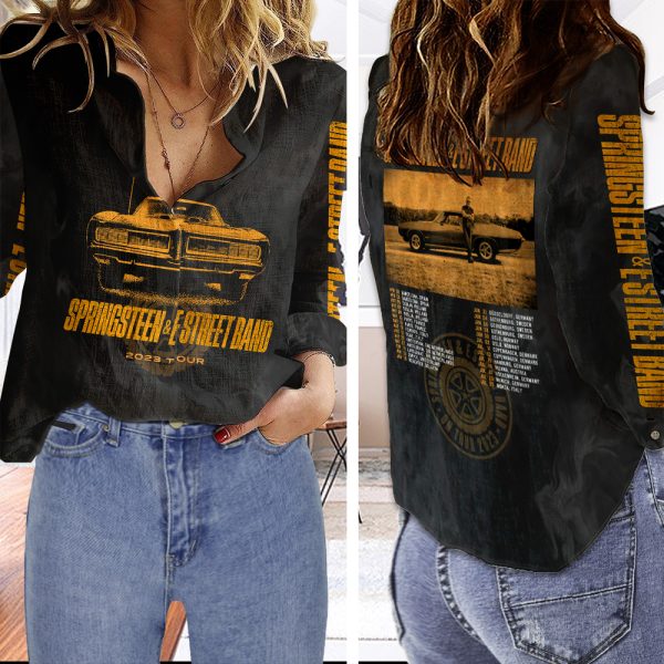 Bruce Springsteen 3D Linen Shirt - TANTN 1352