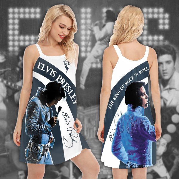 Elvis Presley Women's Sleeveless Cami Dress - TANTN 679