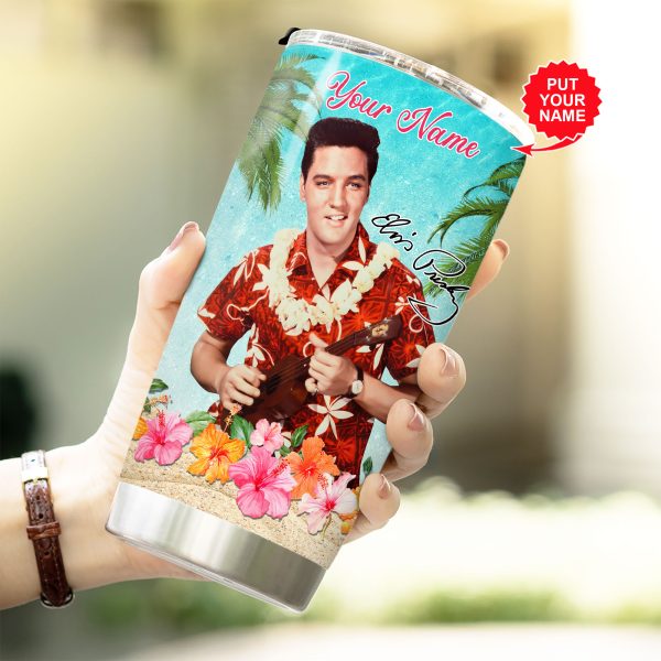 Personalized Elvis Presley Tumbler Cup - VANDH 148