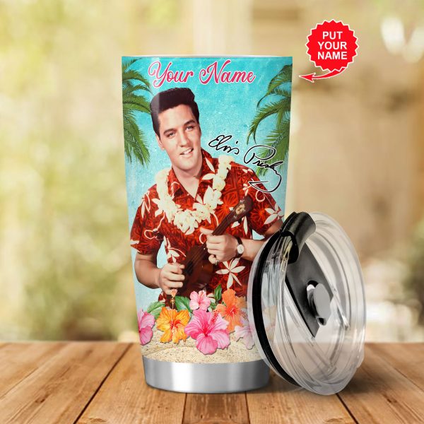 Personalized Elvis Presley Tumbler Cup - VANDH 148