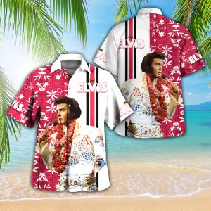 Elvis Presley 3D Hawaiian Shirt Shorts - HOATT 2383