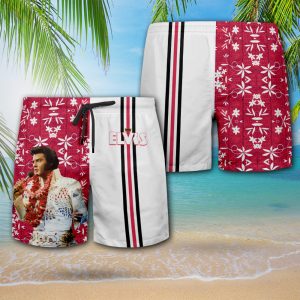 Elvis Presley 3D Hawaiian Shirt Shorts - HOATT 2383