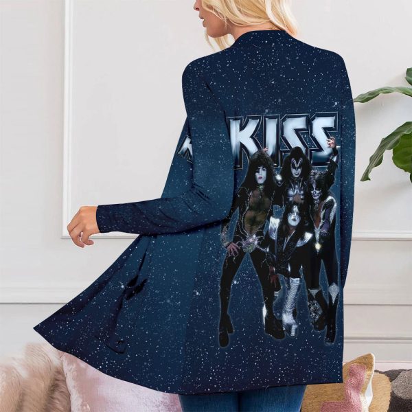 Kiss Band Women's Patch Pocket Cardigan - HOATT 3621