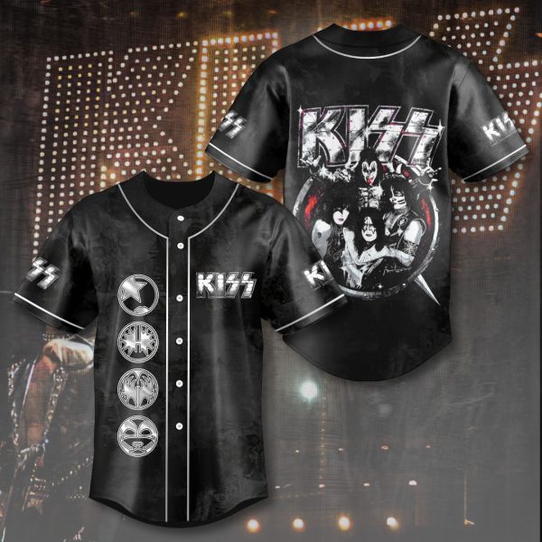 Kiss Band Baseball Jersey - HOATT 3676