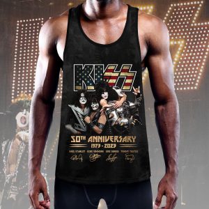 Kiss Band Y-Back Muscle Tank Top - HOATT 3655