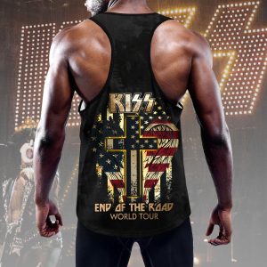 Kiss Band Y-Back Muscle Tank Top - HOATT 3655