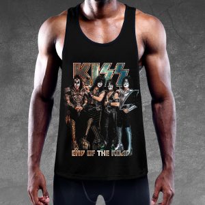 Kiss Band Y-Back Muscle Tank Top - HOATT 3320