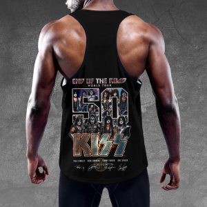 Kiss Band Y-Back Muscle Tank Top - HOATT 3320