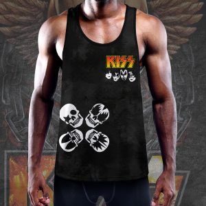 Kiss Band Y-Back Muscle Tank Top - HOATT 3656