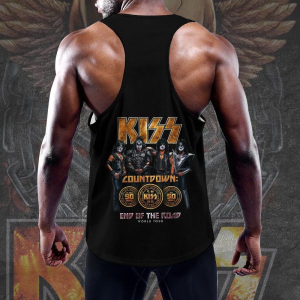 Kiss Band Y-Back Muscle Tank Top - HOATT 3667