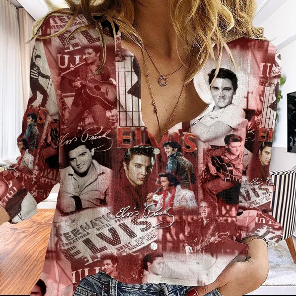 Elvis Presley 3D Linen Shirt - THAONP0016