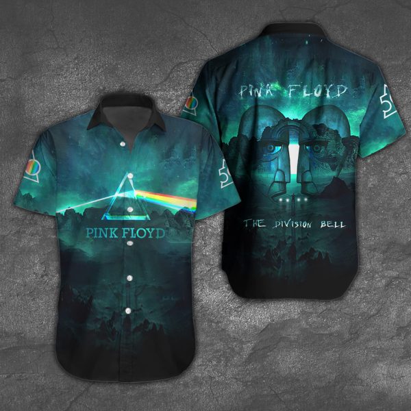 Pink Floyd Short Sleeve Dress Shirt - NGHIAVT 0079