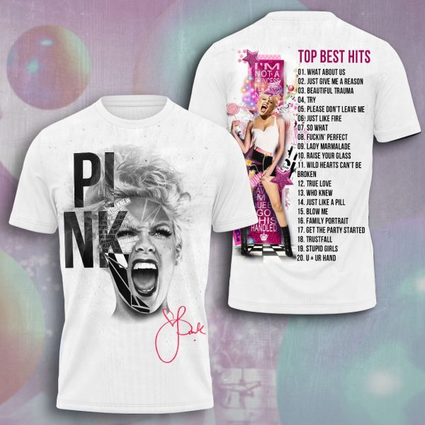 P!nk 3D T-Shirt - VANDH 332