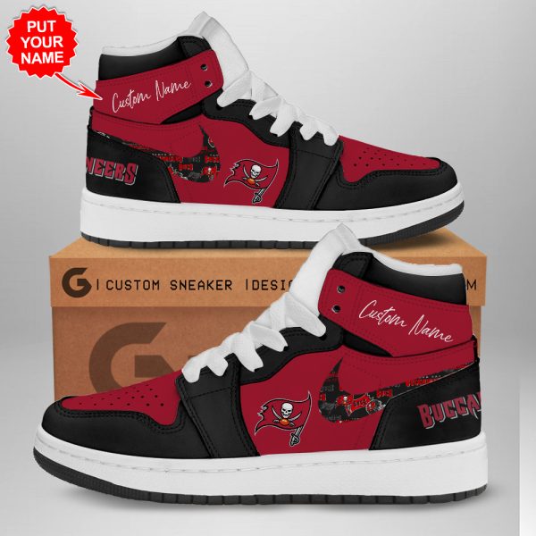 Personalized Tampa Bay Buccaneers AJ 1 Sneaker - TANTN 1568