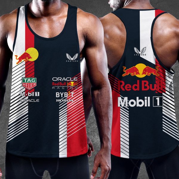 Red Bull Racing F1 Y-Back Muscle Tank Top - HOATT 2397