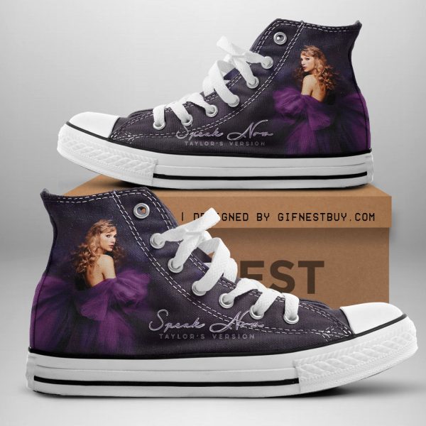 Taylor Swift High Top Canvas Shoes - HOATT 3744