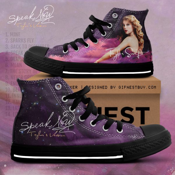 Taylor Swift High Top Canvas Shoes - TANTN 1413