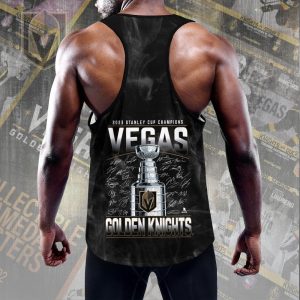 Vegas Golden Knights Y-Back Muscle Tank Top - HOATT 3421