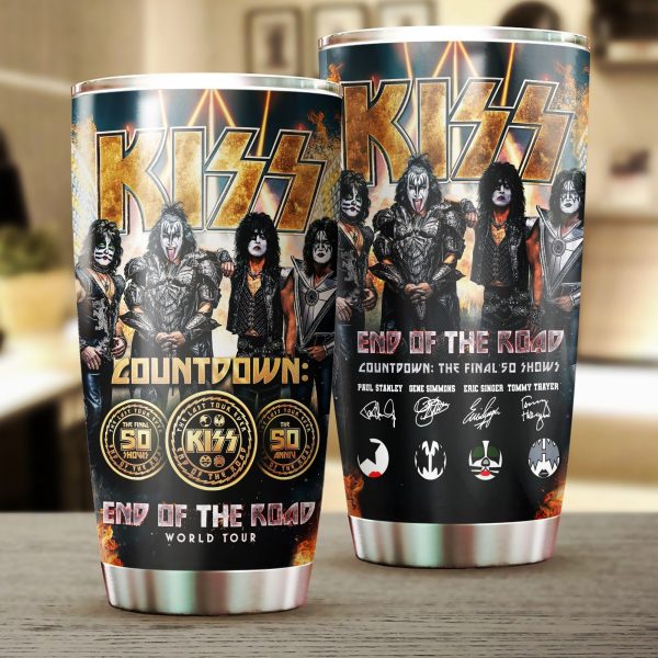 Kiss Band Tumbler Cup - HOATT 2465