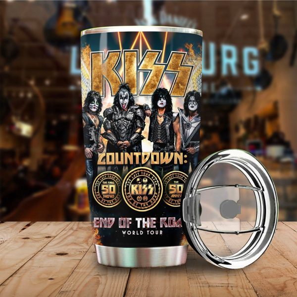 Kiss Band Tumbler Cup - HOATT 2465