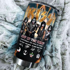 Kiss Band Tumbler Cup - HOATT 2465