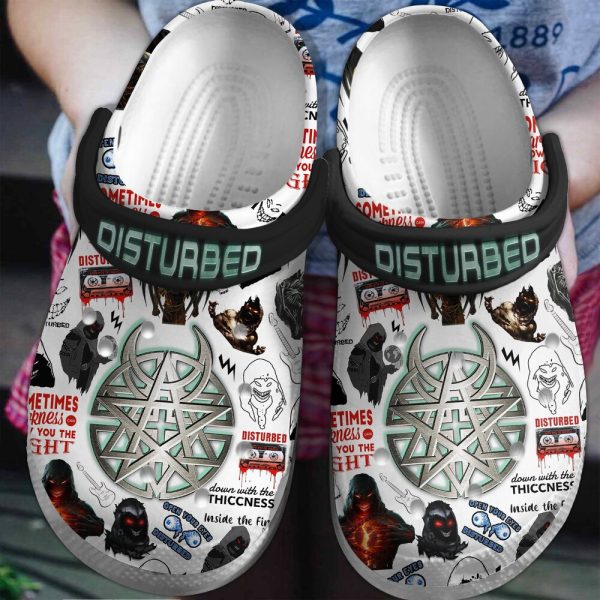 Disturbed Custom Crocs - VANDH 804