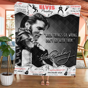 Elvis Presley Quilt Blanket 2- HOATT 1133