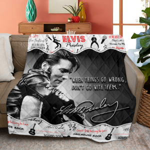 Elvis Presley Quilt Blanket 2- HOATT 1133