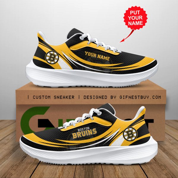 Personalized Boston Bruins Running Sneaker - TANTN 637