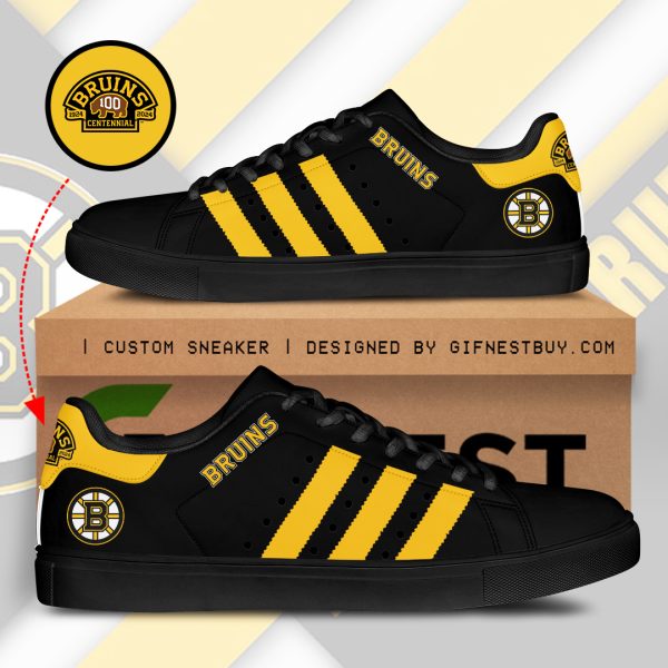 Boston Bruins Custom SS Shoes - TANTN 633