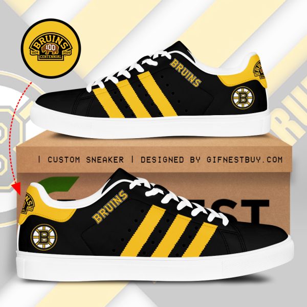 Boston Bruins Custom SS Shoes - TANTN 633