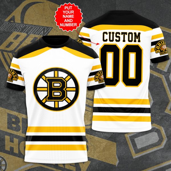 Personalized Boston Bruins 3D Apparel - TANTN 1694