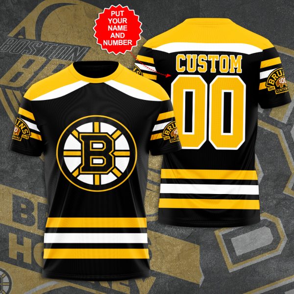 Personalized Boston Bruins 3D Apparel - TANTN 1695