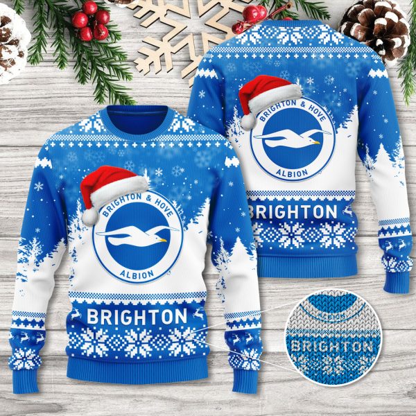 Brighton & Hove Albion FC 3D Ugly Sweater - TANTN 2122