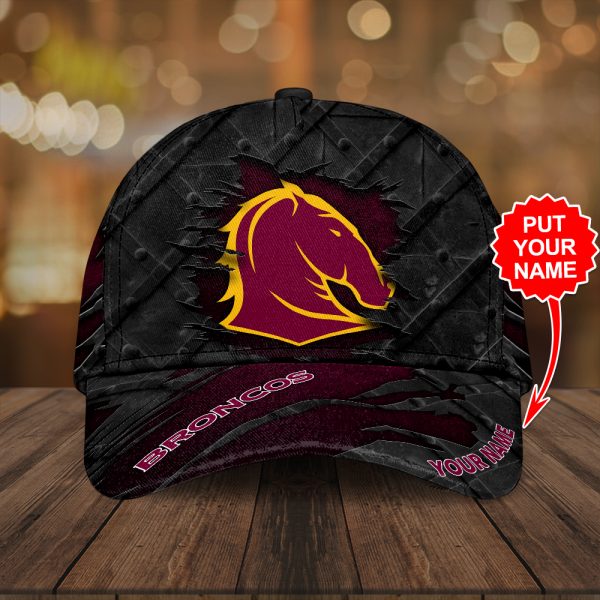 Personalized Brisbane Broncos Classic Cap - TANTN 1873