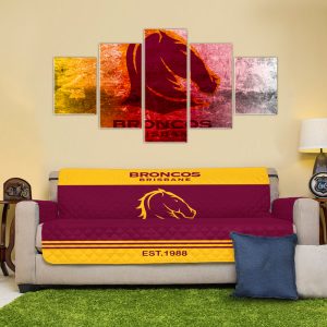 Brisbane Broncos Sofa Cover - TANTN 1977