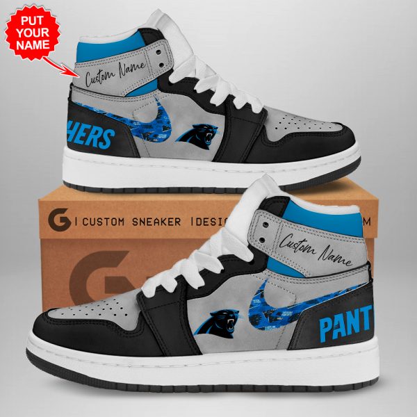 Personalized Carolina Panthers AJ 1 Sneaker - TANTN 1617