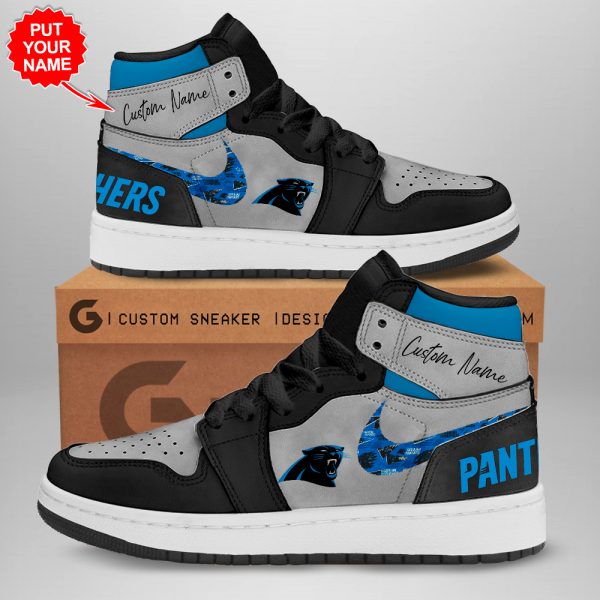 Personalized Carolina Panthers AJ 1 Sneaker - TANTN 1617