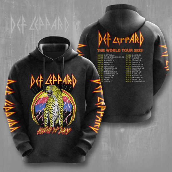 Def Leppard 3D Apparel - NGHIAVT 0505