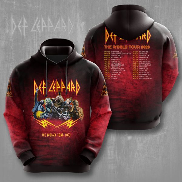 Def Leppard 3D Apparel - NGHIAVT 0509