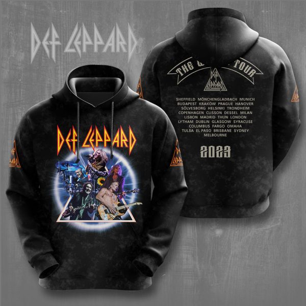 Def Leppard 3D Apparel - NGHIAVT 0536