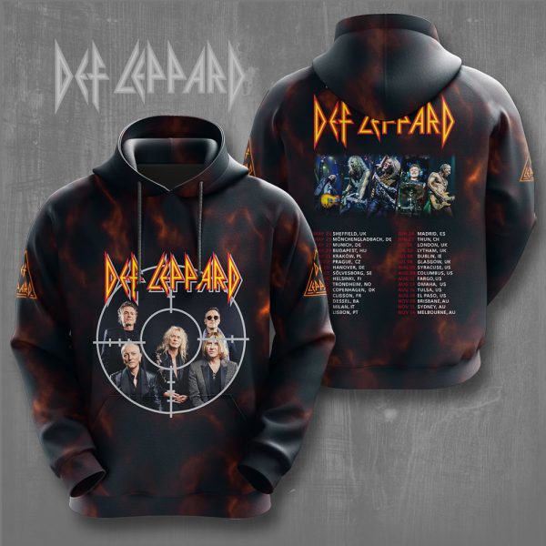 Def Leppard 3D Apparel - NGHIAVT 0538