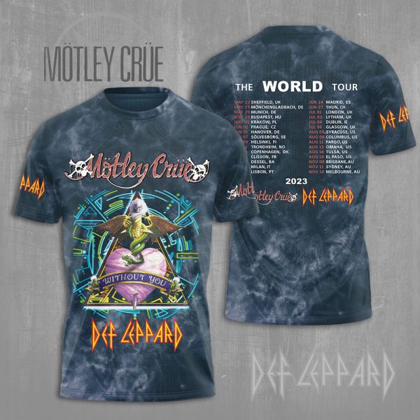 Mötley Crüe x Def Leppard 3D Apparel - NGHIAVT 0502