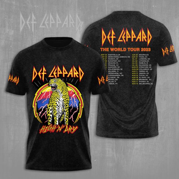 Def Leppard 3D Apparel - NGHIAVT 0505